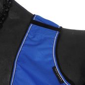 EQUITHÈME Couvre-reins Tyrex 1200D Fleece Bleu/Noir