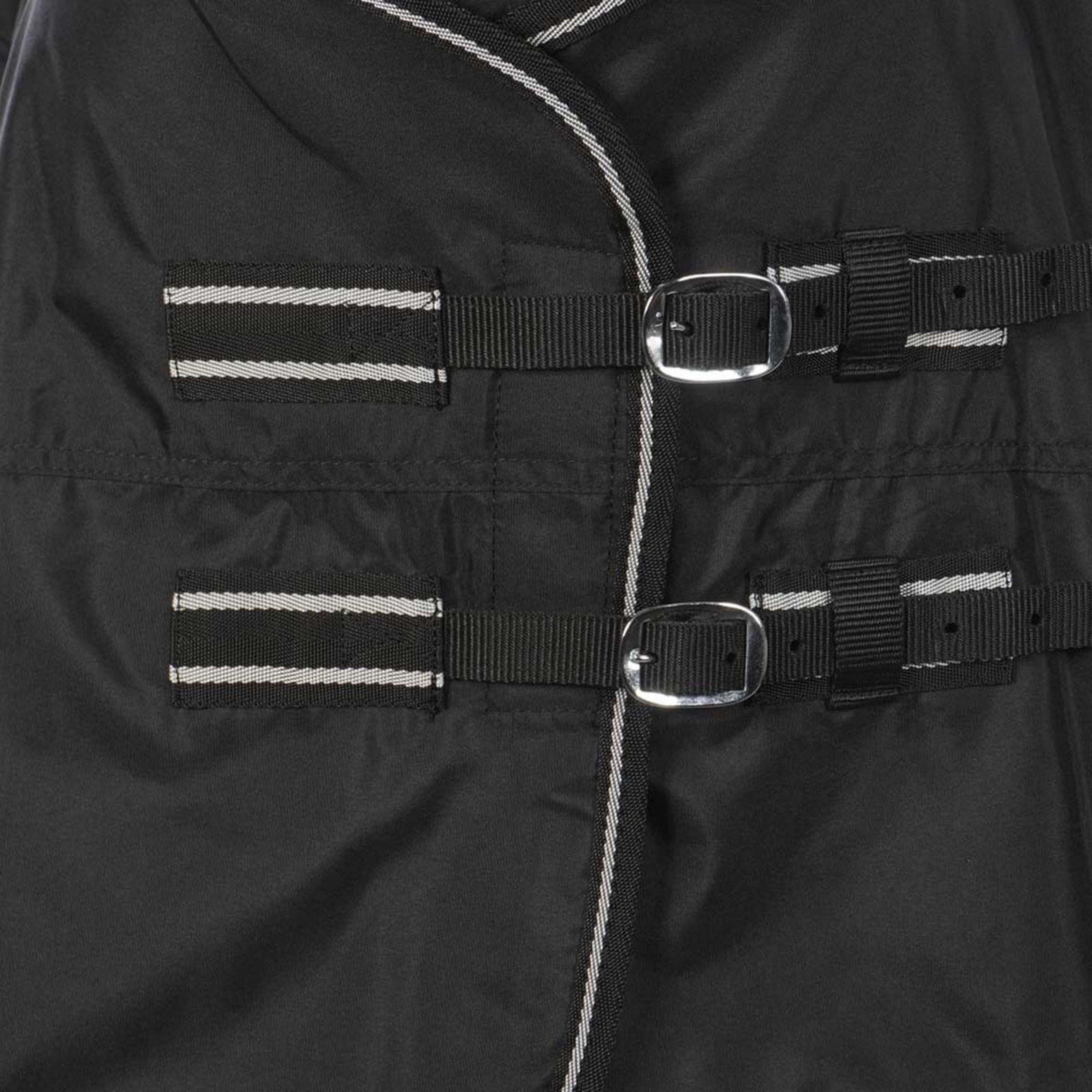Riding World Couverture Imperméable Oxford 300D Fleece Doublure 0g Noir