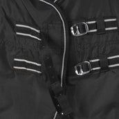 Riding World Couverture Imperméable Oxford 300D Fleece Doublure 0g Noir