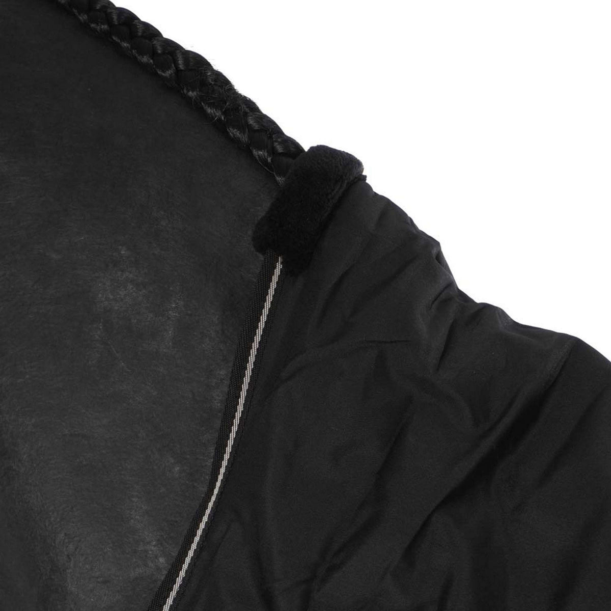 Riding World Couverture Imperméable Oxford 300D Fleece Doublure 0g Noir