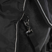 Riding World Couverture Imperméable Oxford 300D Fleece Doublure 0g Noir