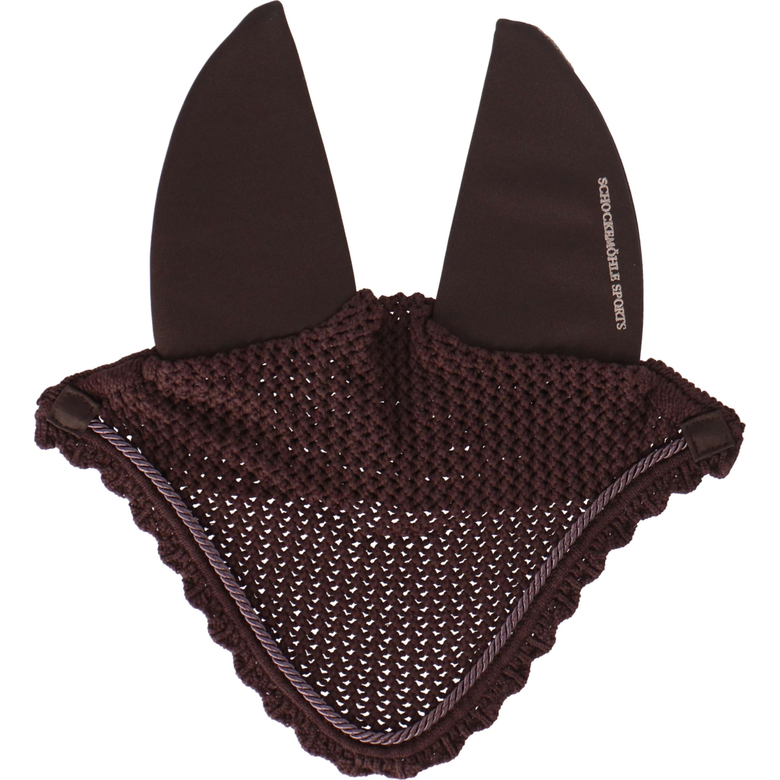 Schockemöhle Bonnet Anti-Mouches Air Silent Chocolat