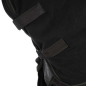 Harry's Horse Couverture Polaire avec Col Enroulable Noir