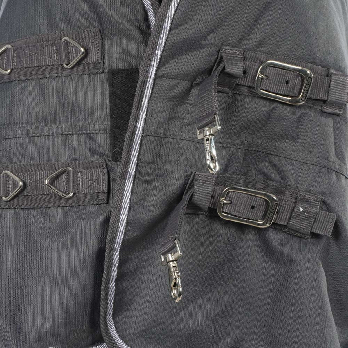 Harry's Horse Couverture d'Extérieur Thor 200g avec Couvre-cou Ébène
