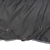 Harry's Horse Couverture d'Extérieur Thor 200g avec Couvre-cou Ébène