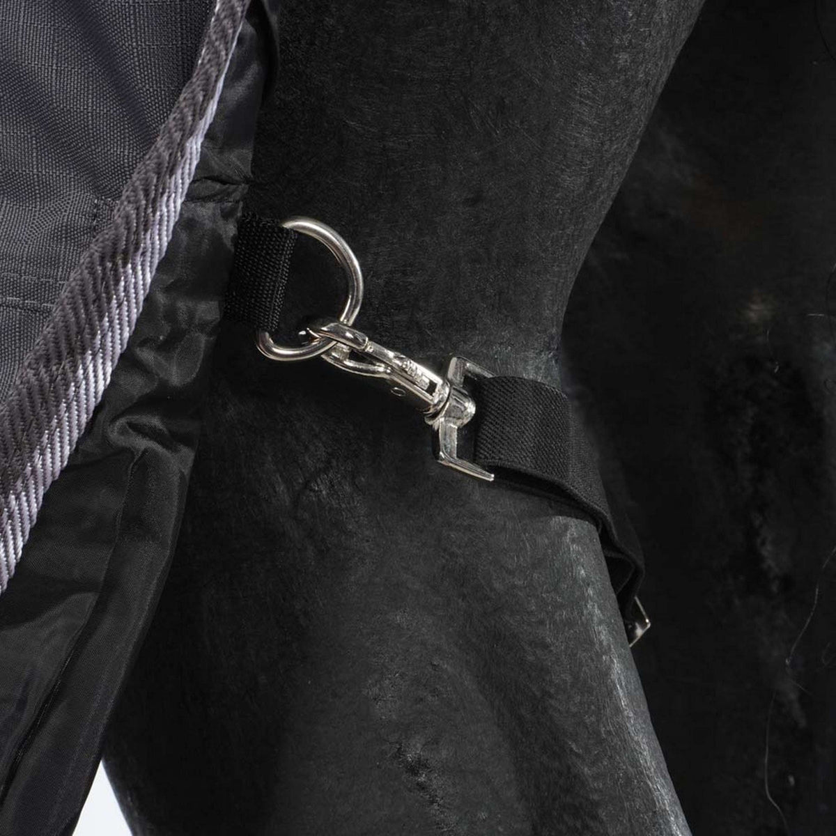 Harry's Horse Couverture d'Extérieur Thor 200g avec Couvre-cou Ébène