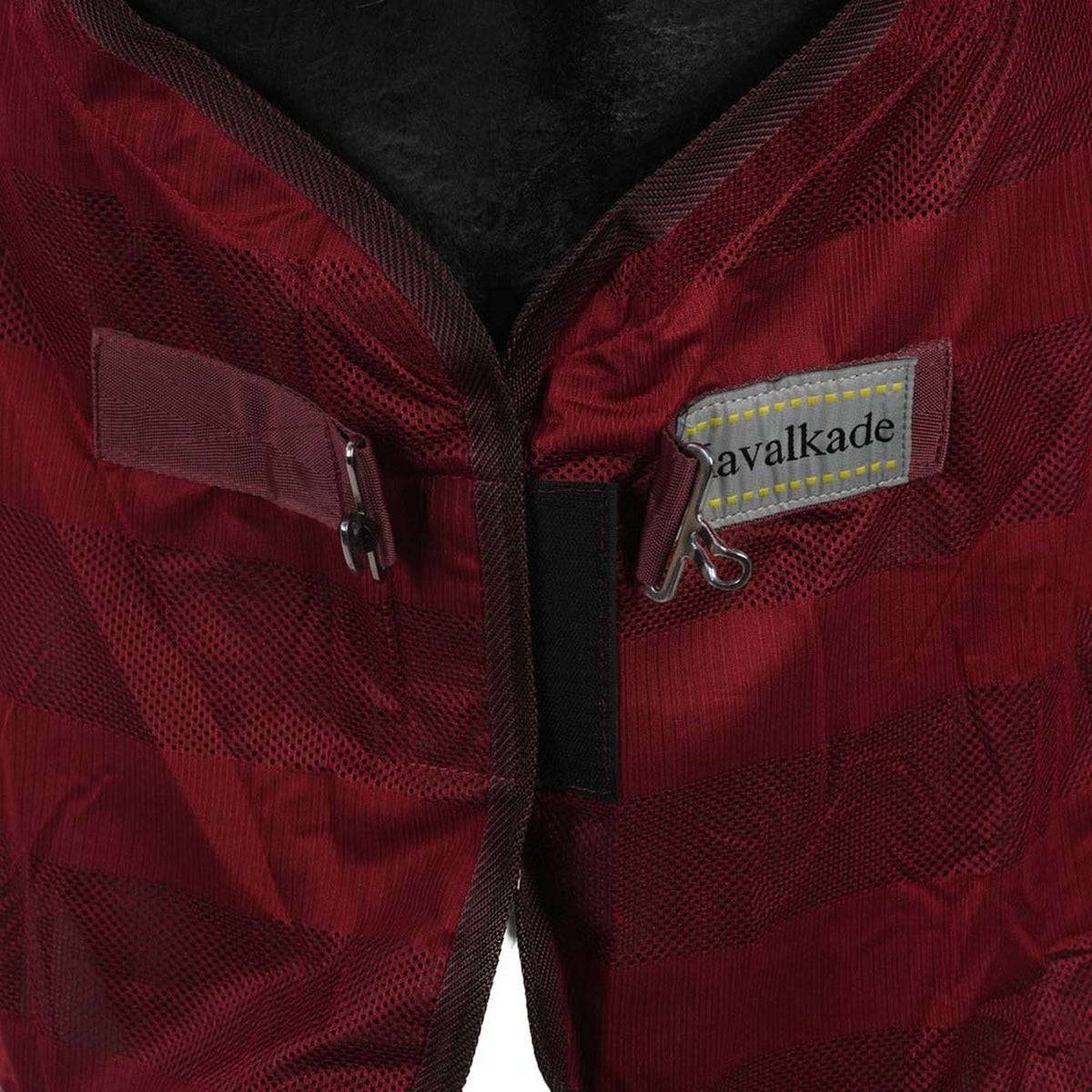 Kavalkade Couverture Anti-Mouches Stripe Bordeaux
