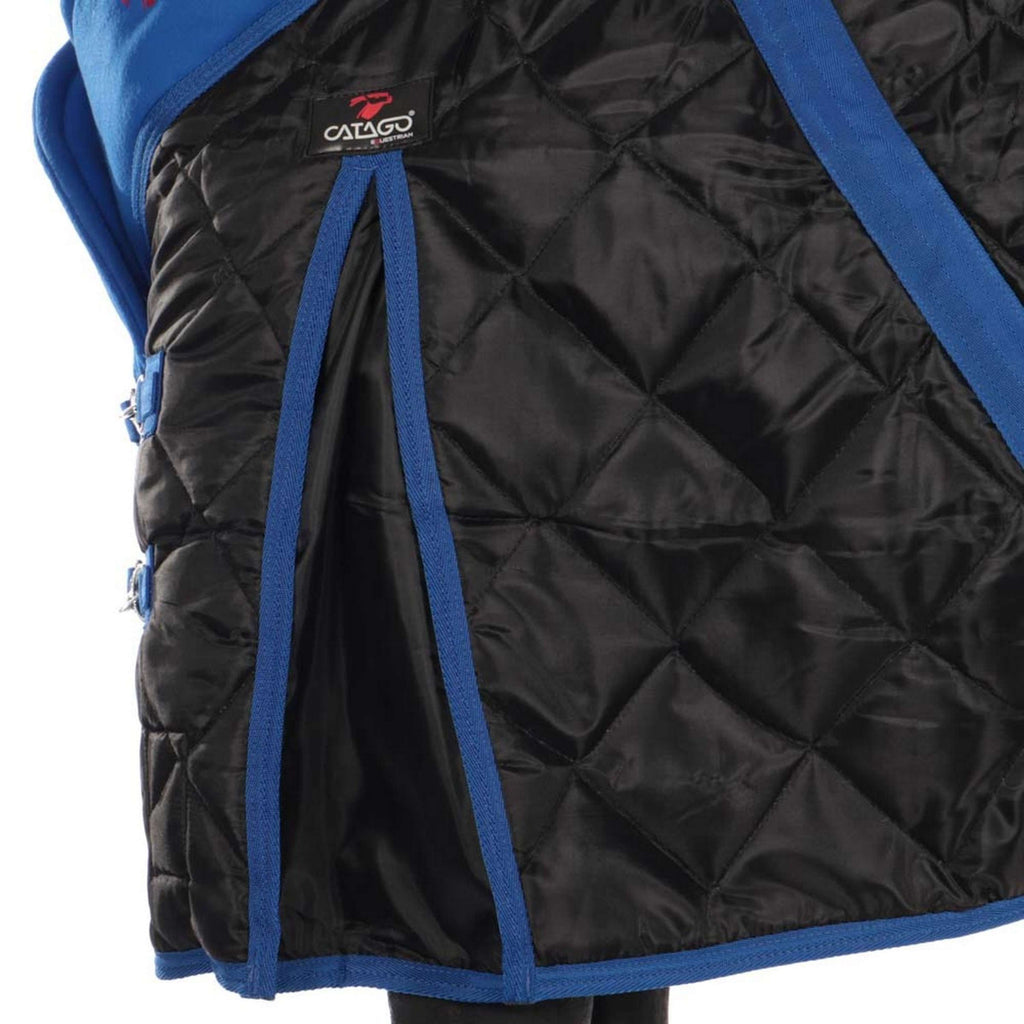 Catago Couverture d'Écurie 300g Noir/Bleu