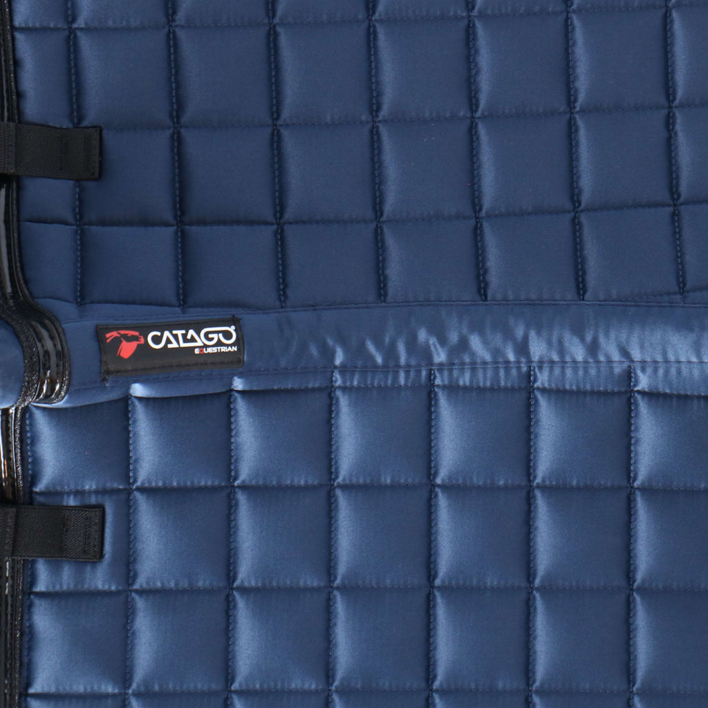 Catago Tapis de Selle FIR-Tech Elegant Islandais Marin