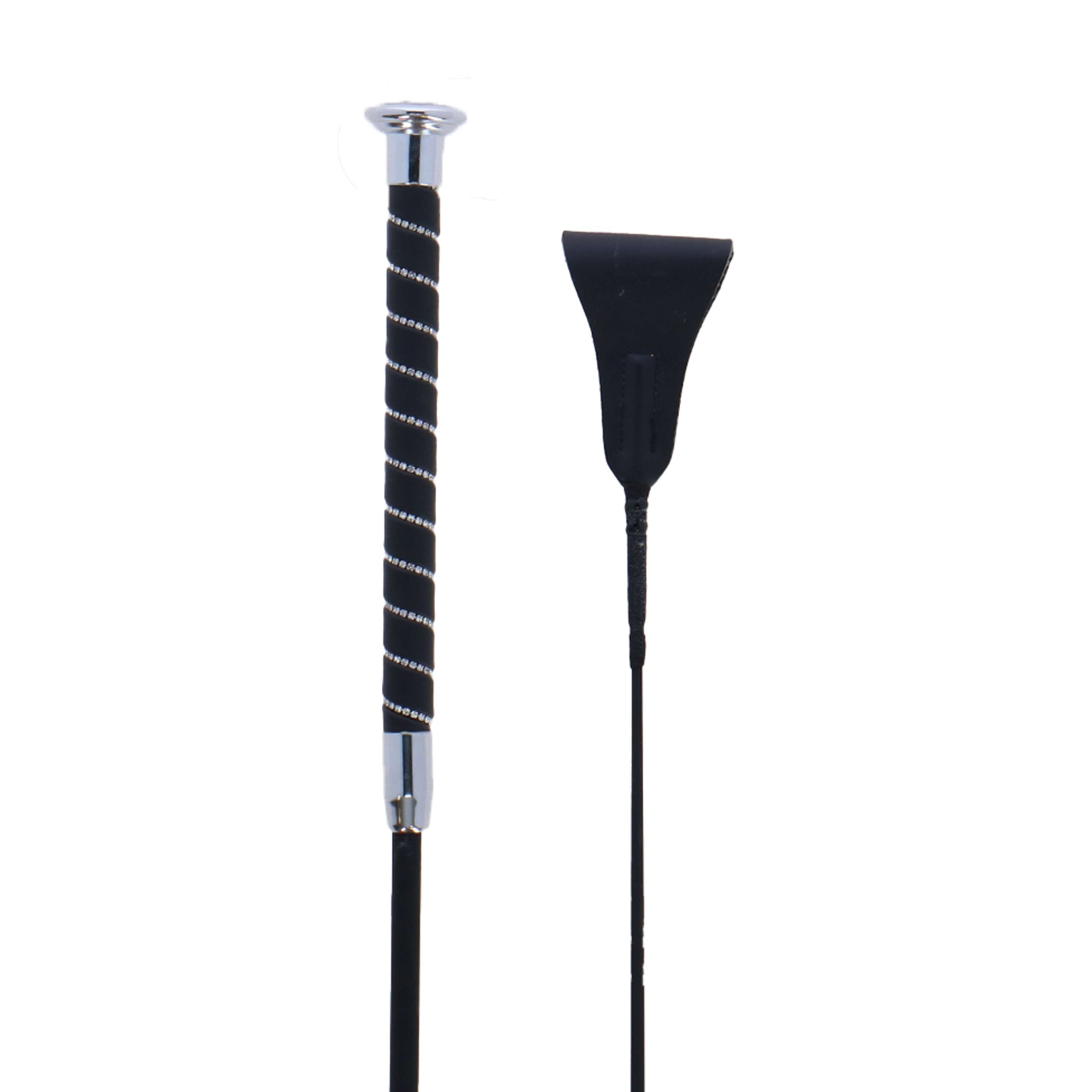 Fleck Cravache de Saut SilkTouch Crystal Chrome Fleck Cravache de Saut SilkTouch Crystal Chrome