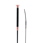 Fleck Cravache de Dressage SilkTouch Premium Or rose