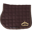 Veredus Tapis de Selle Microfiber de Saut Marron