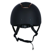 BR Bombe d’Équitation Omega Painted Glitter noir/Rose