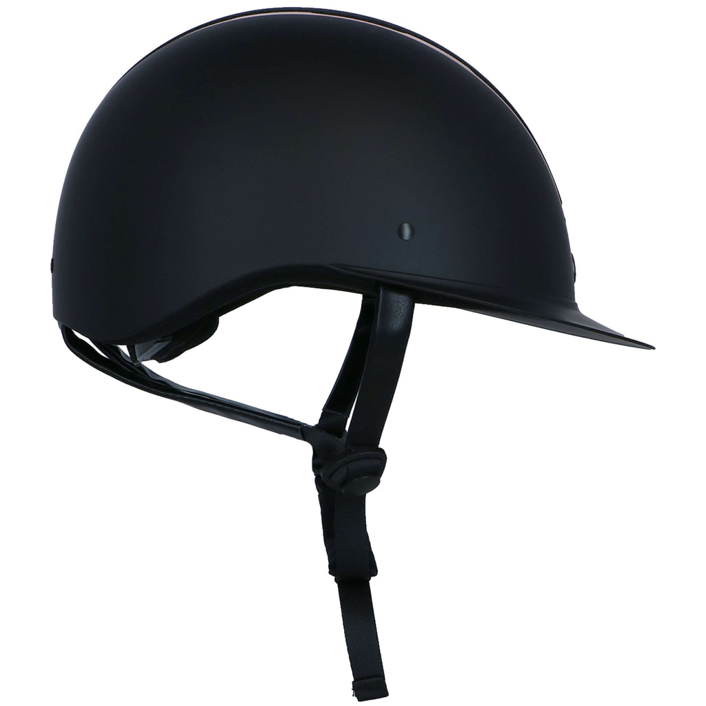 BR Bombe d’Équitation Omega Painted Glitter noir/Rose