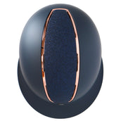 BR Bombe d’Équitation Omega Painted Glitter Marine/Rose