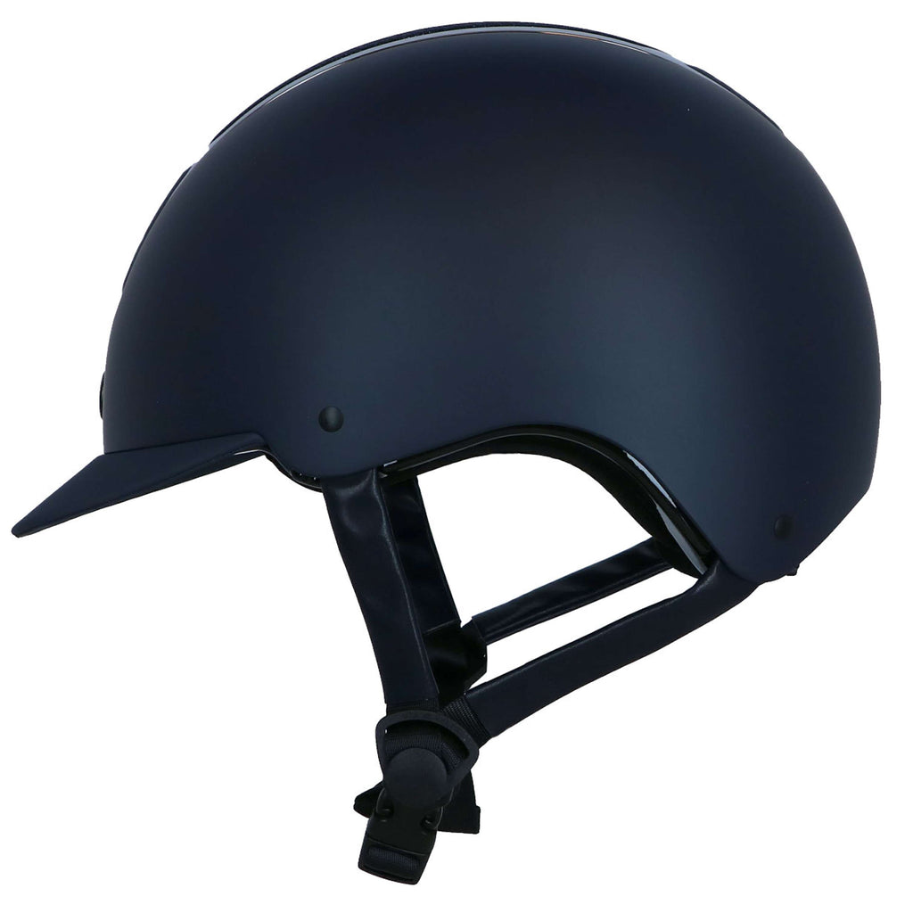 BR Bombe d’Équitation Lambda Glitter Navy/Gunmetal