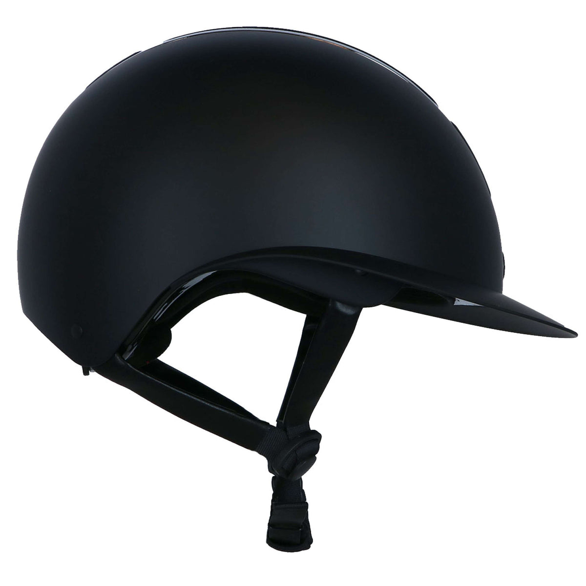 BR Bombe d’Équitation Lambda Plus Glitter Noir/Métal