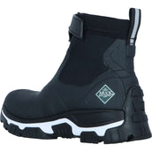 Muck Boot Chaussure Apex Zip Femmes Noir/Blanc