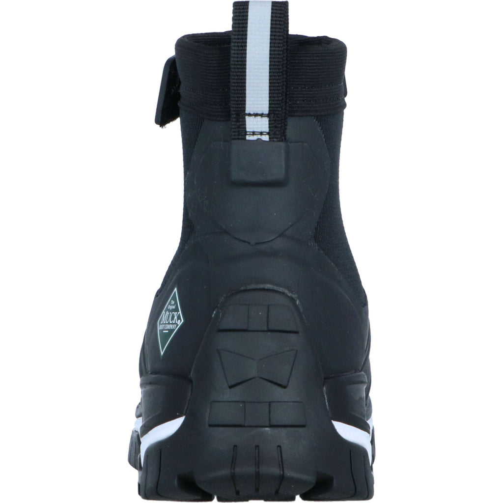 Muck Boot Chaussure Apex Zip Femmes Noir/Blanc
