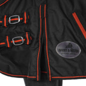 HB Couverture d'Extérieur 300g Noir/Rouge