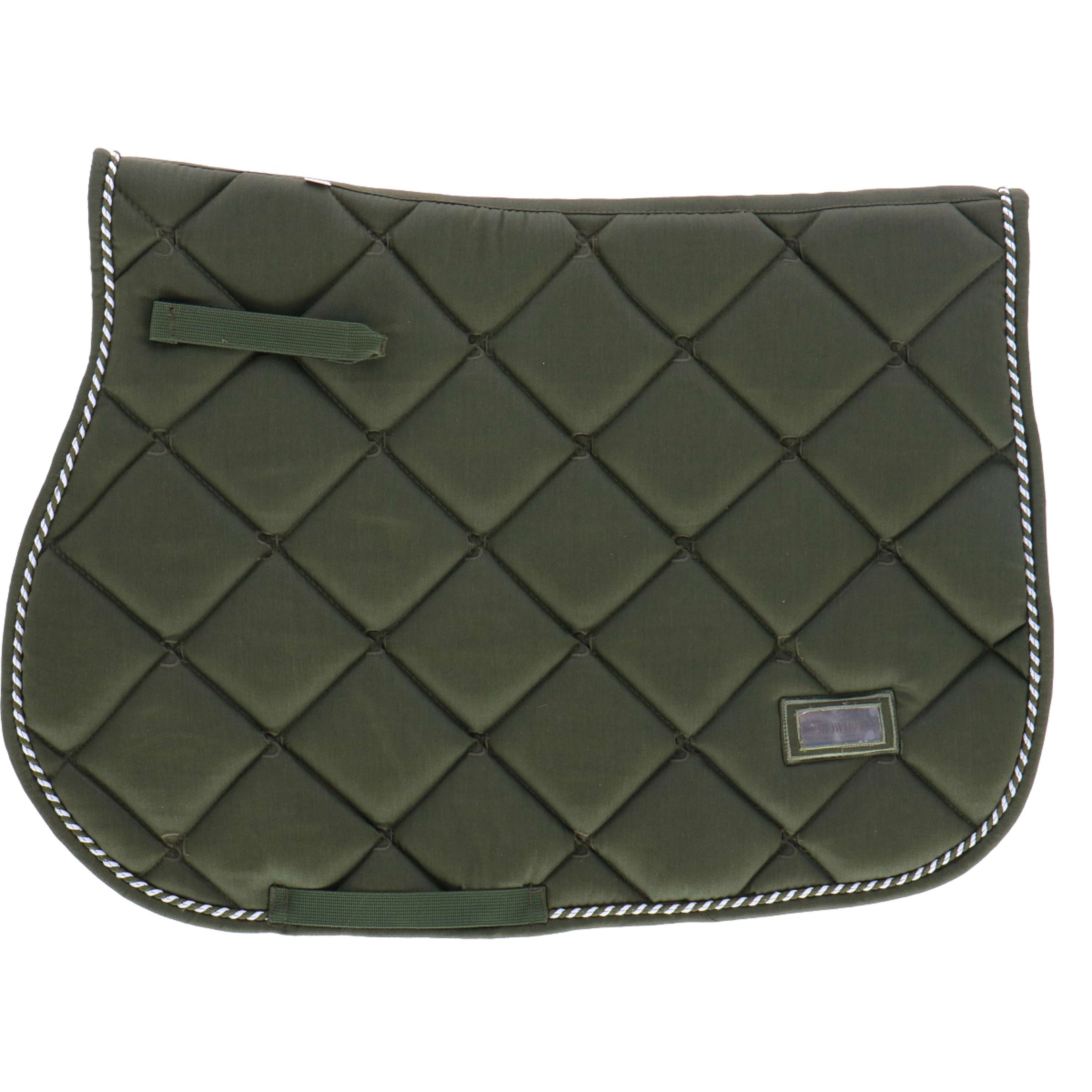 HB Tapis de Selle Crown Veelzijdigheid/Springen Vert-mousse