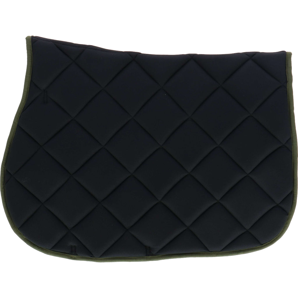HB Tapis de Selle Crown Concours complet/Saut d’obstacles Vert mousse