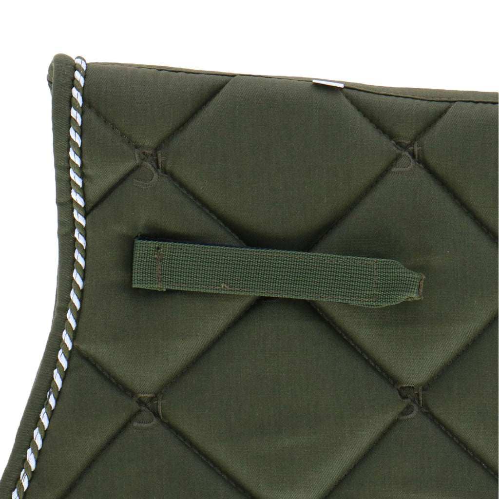 HB Tapis de Selle Crown Concours complet/Saut d’obstacles Vert mousse