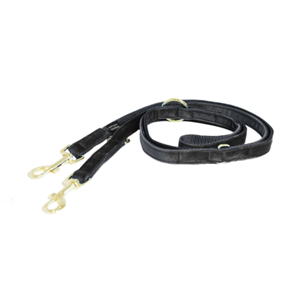 Kentucky Laisse pour Chien velours Noir