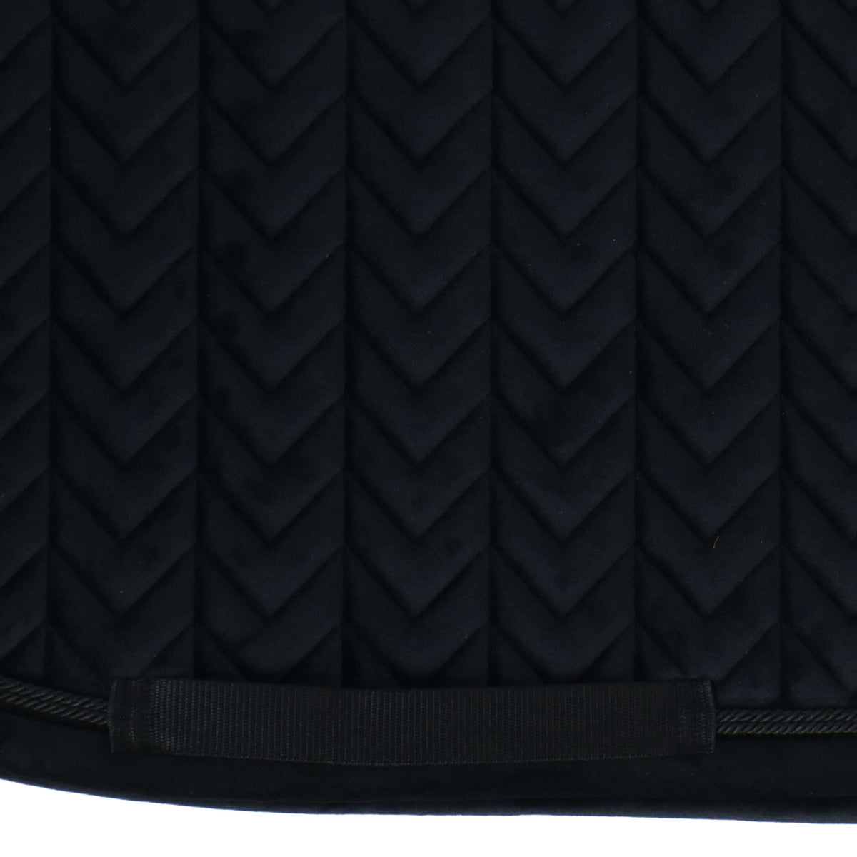 Kentucky Tapis de Selle velours Pearls de Saut Noir