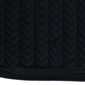 Kentucky Tapis de Selle velours Pearls de Saut Noir