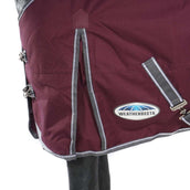 WeatherBeeta Couverture d'Hiver ComFiTec Plus Dynamic II Standard Neck Medium 220g Maroon/Gris/Blanc