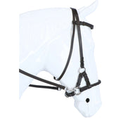 F.R.A. Bridon sans Mors Pariba Side Pull Rênes en Cuir Marron