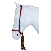 F.R.A. Licol de Conduite Shiraz avec Longe Fixe Vert/Rouge