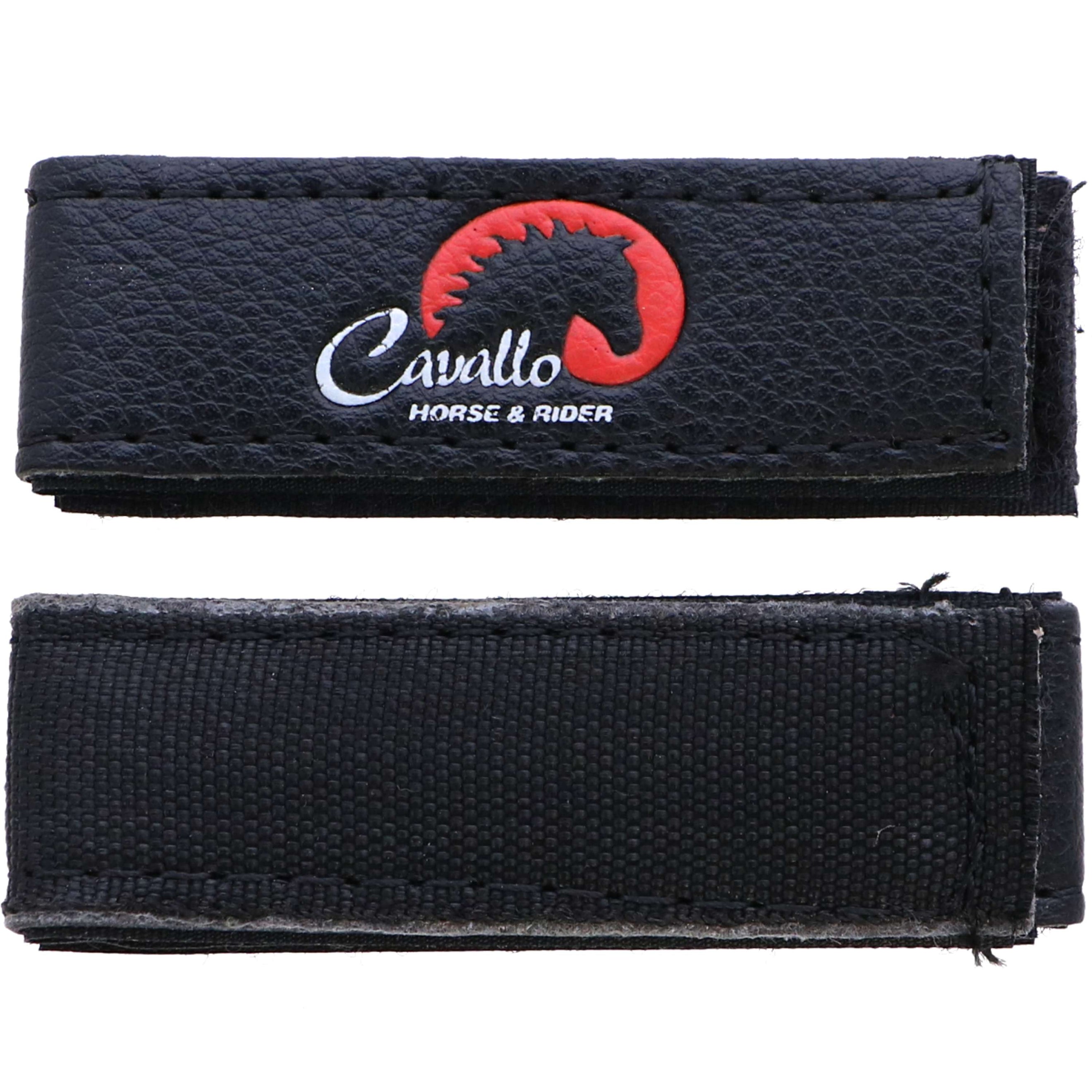 F.R.A. Cavallo Horse & Rider Jeu de Velcro SIMPLE pour Hipposandales Noir