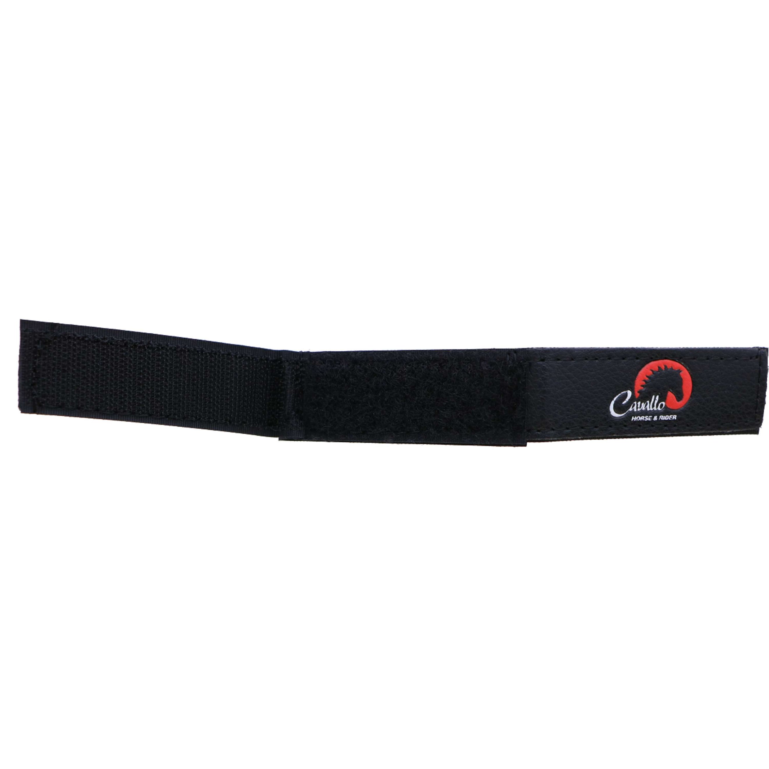 F.R.A. Cavallo Horse & Rider Jeu de Velcro SIMPLE pour Hipposandales Noir