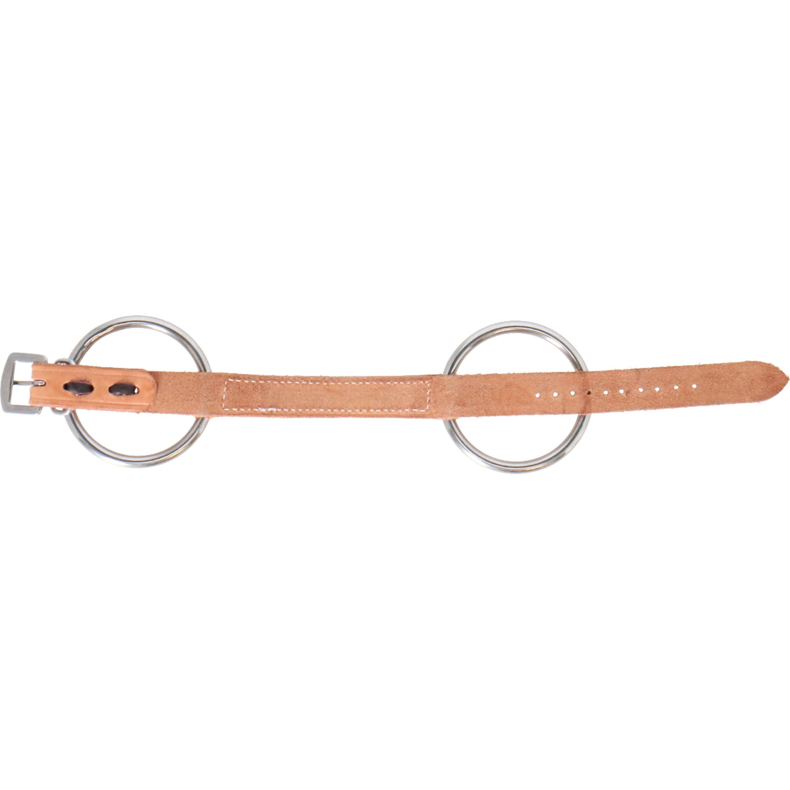 F.R.A. Mors en Cuir Tabal avec Lanière de Muserolle F.R.A. Mors en Cuir Tabal avec Lanière de Muserolle