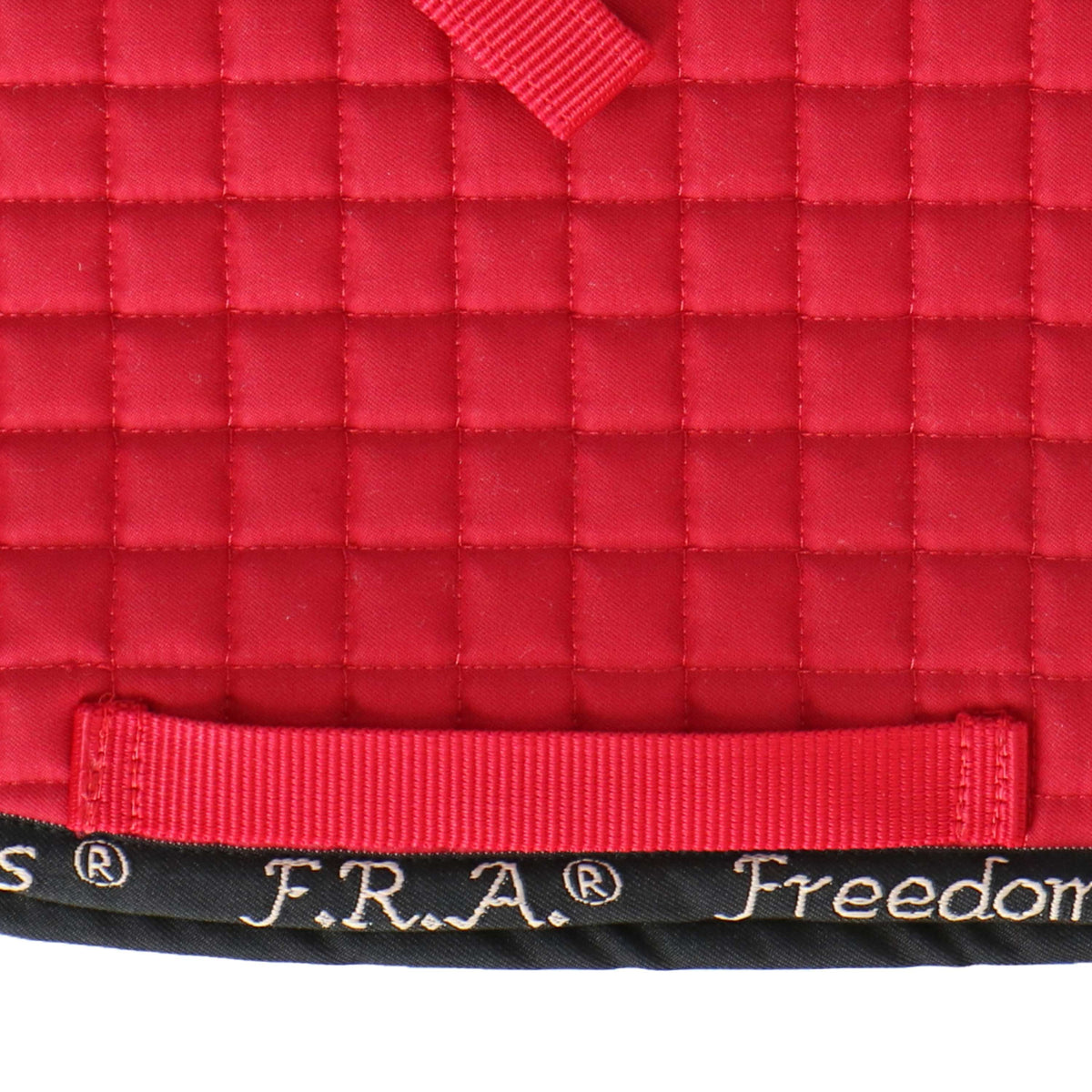 F.R.A. Chabraque Unica avec Poshes pour Selle Pieds nus Rouge