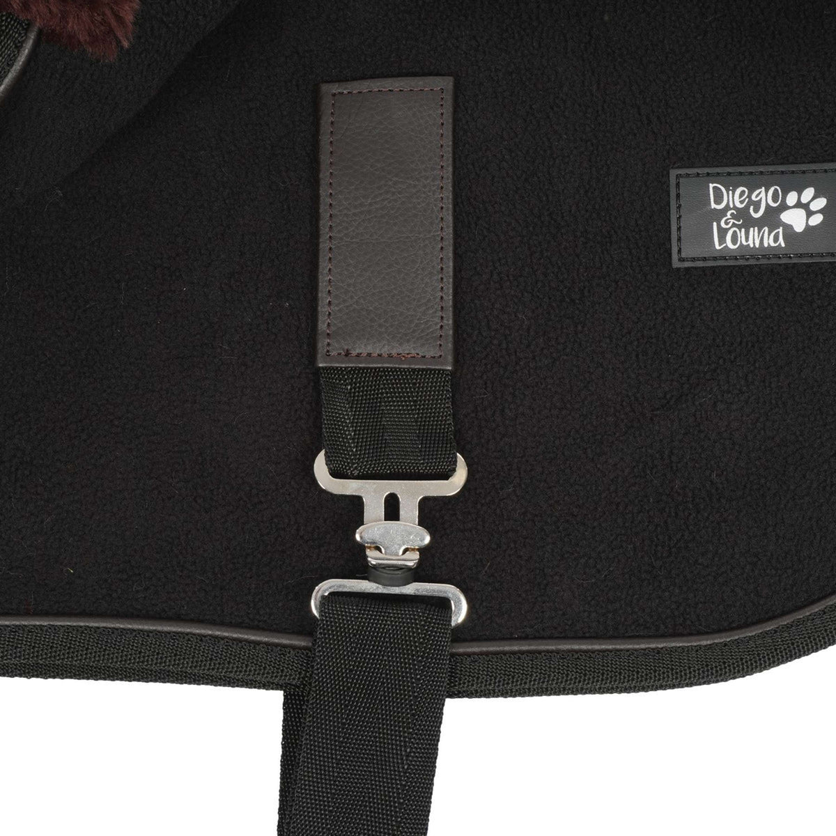 Diego & Louna Couverture pour Chien Polar Noir