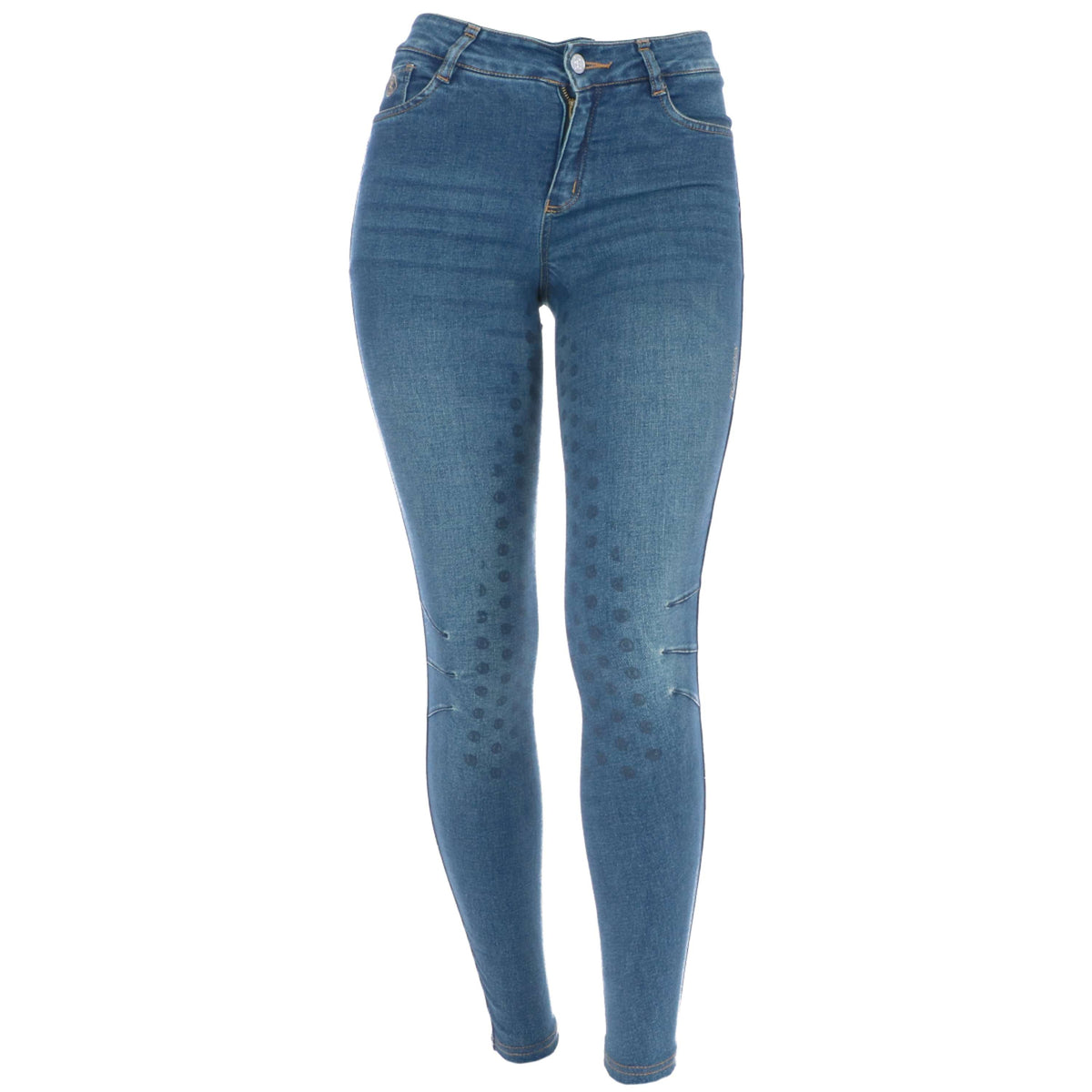 PS of Sweden Pantalon d'Équitation Maggie Jeans Blue Denim