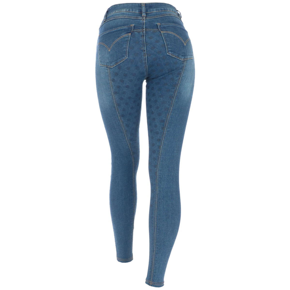 PS of Sweden Pantalon d'Équitation Maggie Jeans Blue Denim
