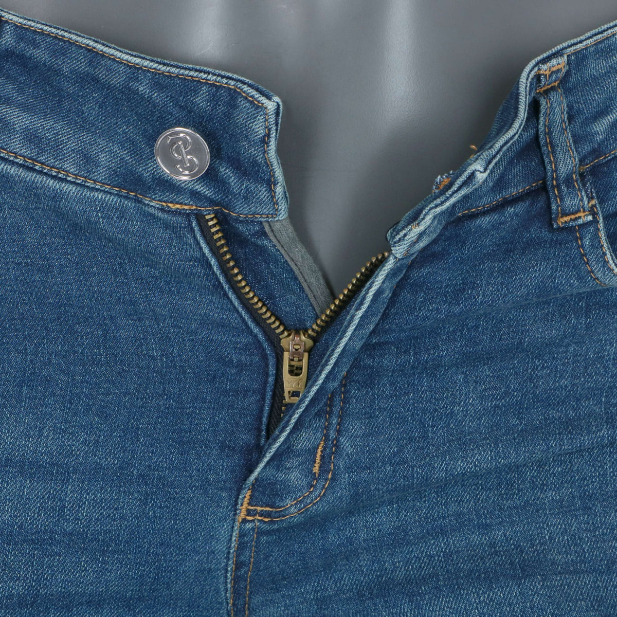 PS of Sweden Pantalon d'Équitation Maggie Jeans Blue Denim
