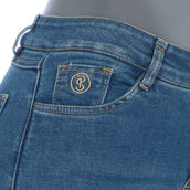 PS of Sweden Pantalon d'Équitation Maggie Jeans Blue Denim