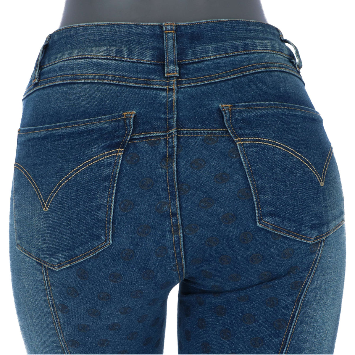 PS of Sweden Pantalon d'Équitation Maggie Jeans Blue Denim