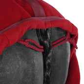 EQUITHÈME Couvre-reins Teddy Fleece Bordeaux