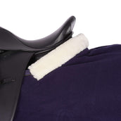 EQUITHÈME Couvre-reins Teddy Fleece Marin