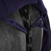 EQUITHÈME Couvre-reins Teddy Fleece Marin