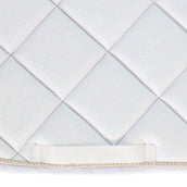 HB Tapis de Selle Sparkling Glitter Dressage Blanc