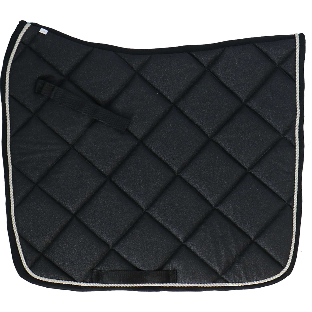 HB Tapis de Selle Sparkling Glitter Dressage Noir