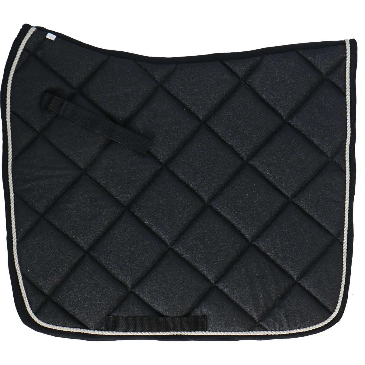 HB Tapis de Selle Sparkling Glitter Dressage Noir