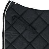 HB Tapis de Selle Sparkling Glitter Dressage Noir